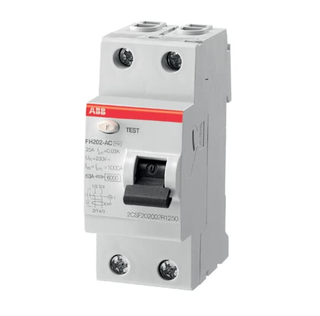 ABB FH202 2 Pole Residual Current Circuit Breaker