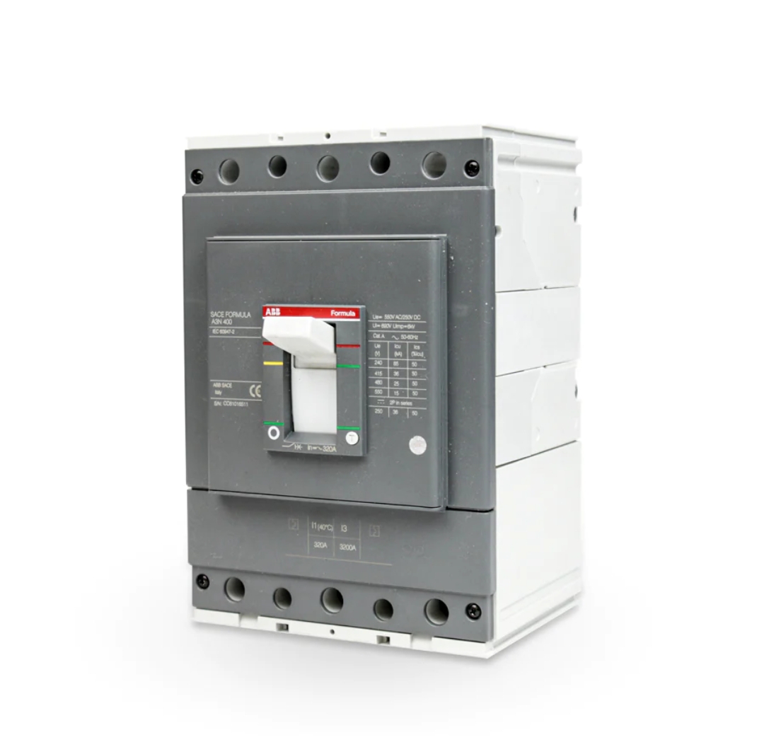 ABB A3N 400 3 Pole Molded Case Circuit Breaker