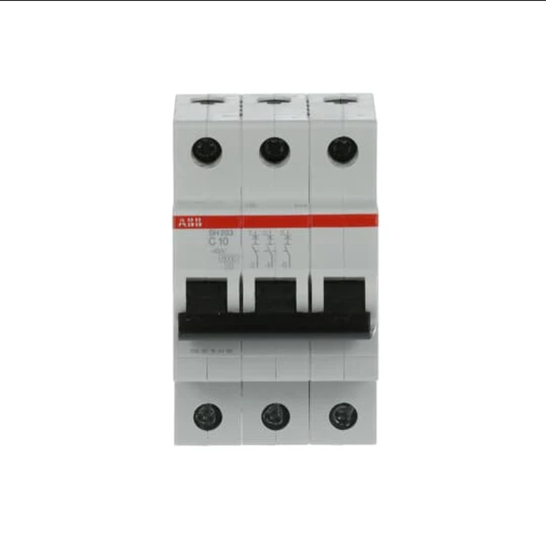 ABB SH 203 6 KA 3 Pole Miniature Circuit Breaker